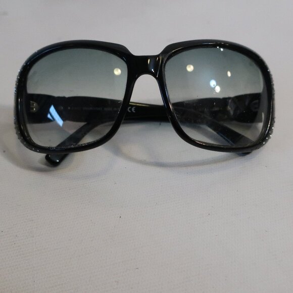 Womens Swarovski Audrey Black Plastic Rhinestone Design Sunglasses main image 4